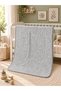 Baby Blanket Embossed Gray 100X120 cm Boxed