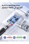 Type C Cable 0.25M，Short Braided 18W Fast Charging Cable - 5
