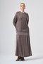 Ribbed Self-Embossed Tunic 3043 Mink - 2