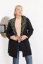 Plus Size Hooded Jacket with Inner Lining - 5