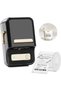 B21 Inkless Label Maker, Portable Thermal Label Printer for Clothing, , Business, Compatible with iOS & Android, with 1 Pack 50x30mm White Label, Black