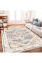 Carpet Rug Anti-Slip- Size- 244 x 305 (8x10 ft) | Color- Blue Khaki - 4