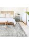 Carpet Rug Anti-Slip- Size- 122 x 183 (4x6 ft) | Color- Grey - 3