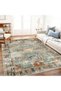 Carpet Rug Anti-Slip- Size- 183 x 275 (6x9 ft) | Color- Blue - 3