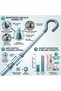 Heavy Duty Walking Cane for Seniors & Elderly – Adjustable Aluminum, 300 lbs Capacity – Rust-Resistant, Ergonomic Comfort Grip, Height Adjustable 28"-40" - 4