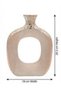 Ceramic Vase for Floral Decorative Arrangement, Ht-25 cm | R - 4