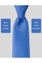 Light Blue Colored Plain Tie – 8 cm Wide - 2