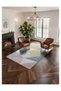 Carpet Rug Anti-Slip- Size- 244 x 305 cm - 8x10 ft | Geometr - 3