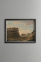 Ancient Amphitheater and City Square - Vintage Patterned Painting - Fine Model