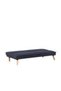 Classic 3 Seats Sofa Bed with Adjustable Backrest, Convertible Sofa Couch and Bed for Efficient Home, Small Spaces, Living Room or Office 180 x 85 x 78 CM in Dark Grey - 5