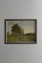 Wooded Path in the Green Meadow - Vintage Patterned Painting - Fine Model