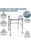 Universal Walker Platform Attachment – Forearm Support Crutch Attachment for Standard Walkers, Adjustable Height & Width, Relieves Hand and Wrist Pressure (Bariatric Walker) - 3