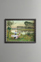 Women Resting by the Lake - Vintage Patterned Painting - Fine Model