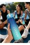 800 ML Water Bottle with Straw - 5