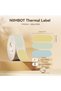 Label Tape, Thermal Paper Self-Adhesive Label Tape,Compatible with D11/D110/D101/H1S Label Maker,Tape Replacement 14 x 40 mm (0.55 x 1.57 Inch) 160 Tapes/Roll,Color - 2