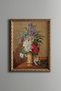 Long-Branch Flowers in a Vase - Vintage Patterned Painting - Fine Model