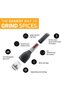 Award-Winning Battery Salt & Pepper Grinder Set - Adjustable, Ceramic Elements, LED Light, 2 Quick-C - 5