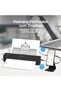 Portable Printer Wireless for Travel, Bluetooth Thermal Printer Compatible with iOS, Android & Laptop, Supports 8.5 x 11 US Letter & A4 Thermal Paper, Inkless Mobile Printer, Pure Black - 3