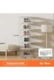 Pack of 6 Sturdy Clear Shoe Storage Organizer, Stackable Box - 2