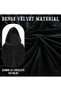 Kids Velvet Hooded Cloak for Cosplay Party Dress Fancy Dress Costume Accessory, Unisex Children Hooded Cloak - 4