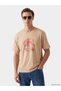 Rmz Gi̇yi̇m Farkiyla Zero Roba Collar Printed Men's T-Shirt