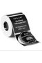 Blabel Labels Only for M2 Printer, 2'' x 2''(50x50mm) Labels for Organizing, PET Material, Waterproof and High-Temperature Resistance, Long Storage Time(Black)