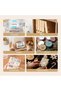 Labels Self-Adhesive Label Tape for B1 B1Pro B2 B2Pro B21 B21Pro B31 B3S K3 Label Printer, 50 x 30 mm, 1 Roll Thermal Label Tape for Retail, Office, White - 3