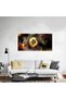 Office Artwork Wall Decor Motivational Burning Bitcoin and Dollars Creative Artwork Office Modern Ho - 4