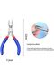 5-in-1 Mini Plier Set, Multi-function Tool - Needle Nose, Long Nose, Linesman, Diagonal & End Cuttin - 3