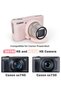 حافظة كاميرا للكاميرا الرقمية Canon Powershot SX740/SX730 HS، غطاء حماية مطاطي ناعم مع غطاء قابل للطي - 2