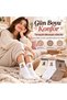 Wak Women's 3-Piece Teddy Bear Patterned Socks Set |   Cute Casual Sock Models in Ecru White and Beige Colors - 6