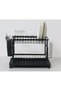 2 Tier Dish Drying Rack, Perfect for Kitchen and Organizing - 4