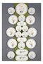 27 Piece Porcelain Dinnerware Set, 1 x 27 cm Dinner Plate, 6 x 20 cm Salad Plates, 6 x 15 cm Saucer Plates, 2 x 26 cm Oval Plates, 2 x 20 cm Oval Plates, 4 x Bowls, 6 xGlass Cups | Dishwashe