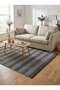 Carpet Rug Woven with Soft Texture |Neo Matrix Design - Grey