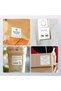 3 Roll Set Labels, 1.6" x 1.2" (40×30 mm) Waterproof Thermal Label - 8