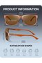 Sunglasses for Men Rectangular Polarized Sunglasses - 7