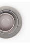 18-Piece Stoneware Dinner Set Plates, Dishes, Bowls, Serves 6 Medium Grey - 3