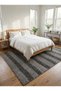 Carpet Rug Woven with Soft Texture |Neo Matrix Design - Grey - 2