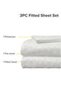 Single Size 3Pc Fitted Sheet Set | Soft Microfiber Material - 5