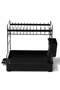 Double Layer Dish Drying Rack, 40CM L x 30.5CM W x 31CM H