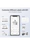 B31 Label Maker, Portable Label Printer for Small Business, Support 0.78"-3" Label Width, for Barcode Logo Tag, Thermal Sticker Maker Compatible with Smartphones & PC, Grey White - 6