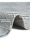 Carpet Rug Woven with Soft Texture |Metro Grid Design - Blue - 3