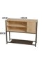 Coffee Corner with Storage, Buffet Cabinet Kitchen Sideboard, Console Table for Kitchen Dinning Room - 2