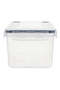 4-Piece Plastic Food Storage Containers with Lids And Measure Spoon 29x15x11.5 CM | Airtight Leak-Proof BPA-Free | Kitchen Organizer - 5