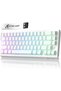 Attack Shark X68 HE Rapid Trigger Keyboard Magnetic Switch (White)