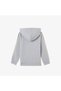 Çocuk Kapüşonlu Gri Sweatshirt - 3