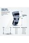 Prim AIRTEX T141 Semi-Open Knee Brace with Polycentric Joints, Bilateral Aluminum Hinge Support and U-Shaped Patellar Pad for Joint Stability, Size Variations, Medium - 7