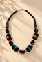 Women's Geometric Bead Detailed Stylish Design Necklace - 2
