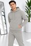 Men's Premium Quality 3-Thread Inner Ribbed Hooded Tracksuit Set - 5
