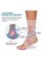 Prim Aqtivo Skin Ankle Brace with Figure-of-8 Strap and Silicone Pads, Breathable AirQuick Compression Sleeve for Joint Stability and Sports Protection, Ambidextrous Fit - 5